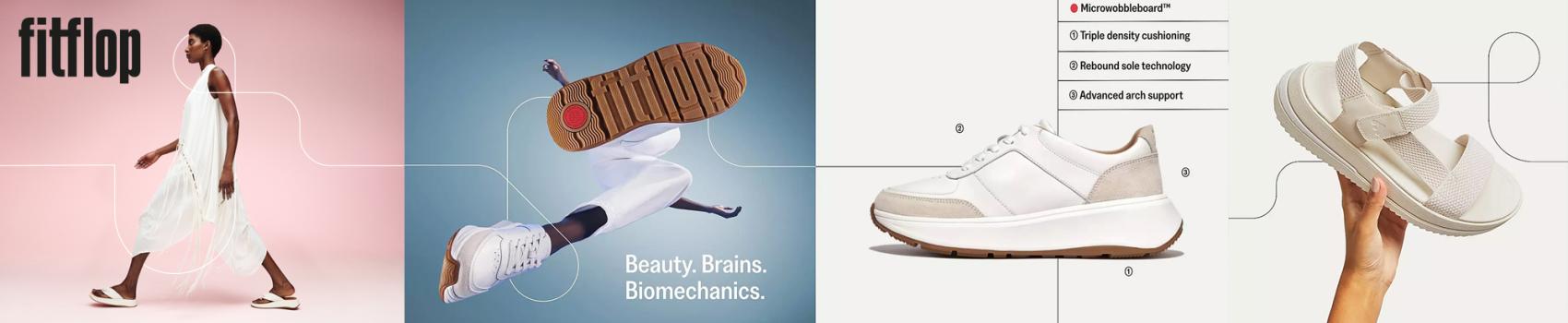 FitFlop. Beauty. Brains. Biomechanics